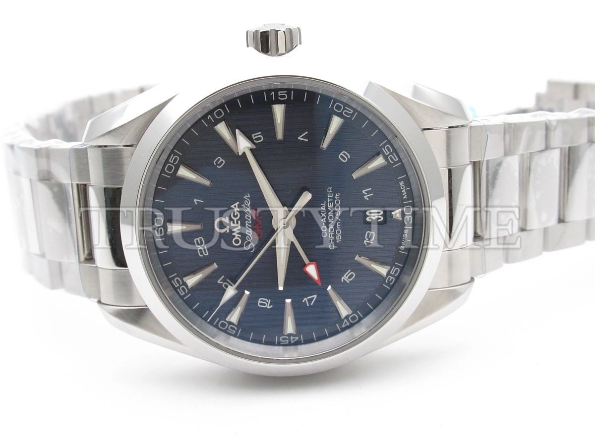 Копия часов Omega Seamaster Aqua Terra 150m Co-Axial Gmt 43mm 231.10.43.22.03.001 Арт.OM-0433