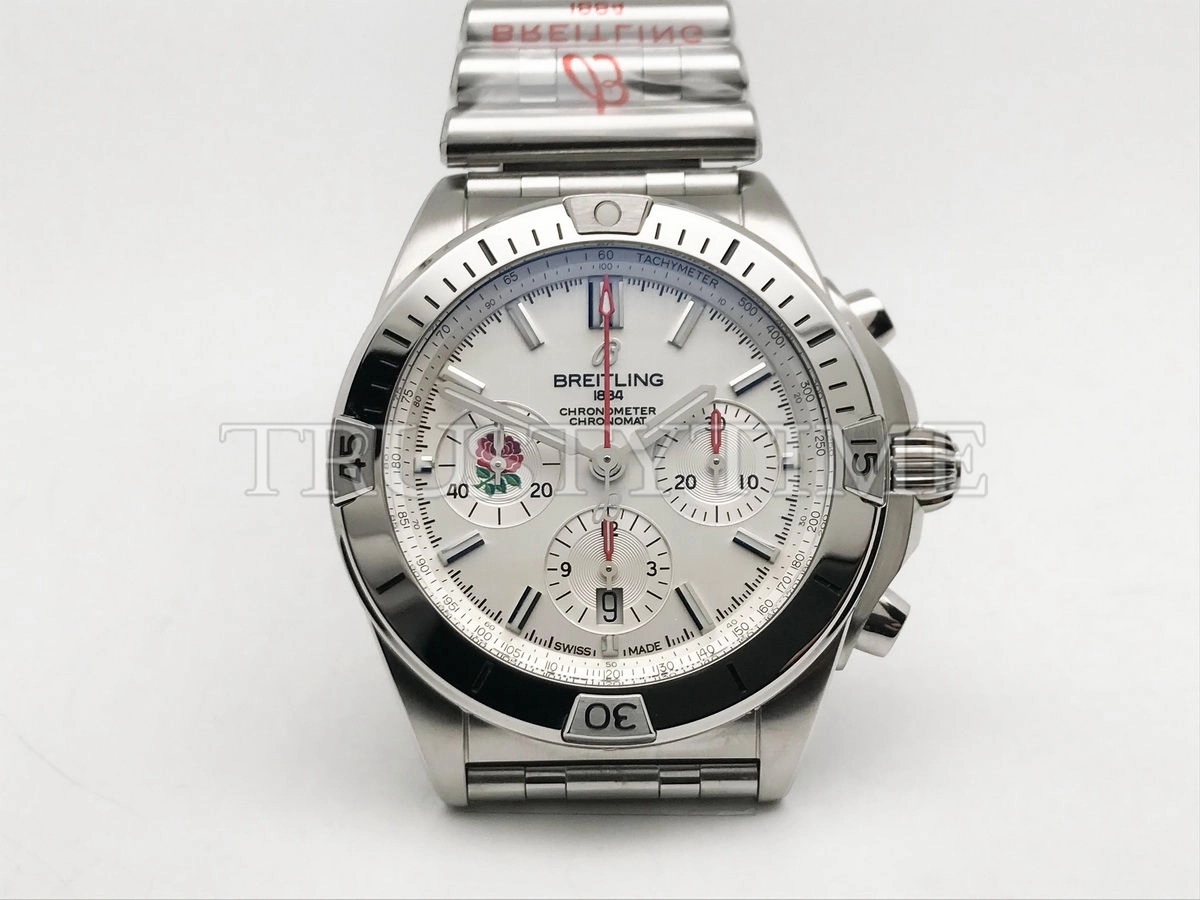 Копия часов Breitling Chronomat B01 42 Six Nations England AB0134A71A1A1 Арт.BT-1095
