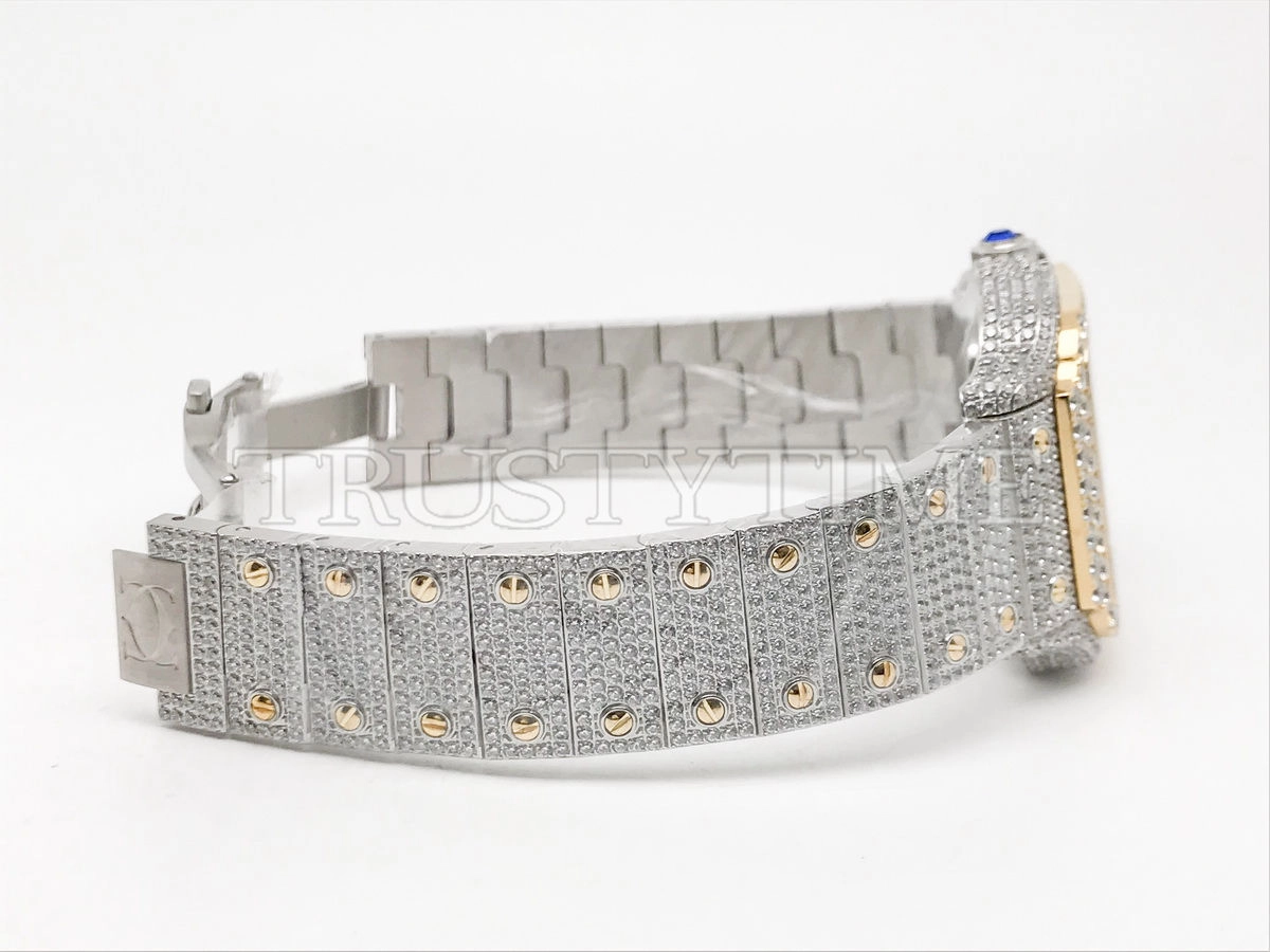 Копия часов Cartier Santos De Cartier 40 W2SA0009 Diamonds Арт.CR-0939