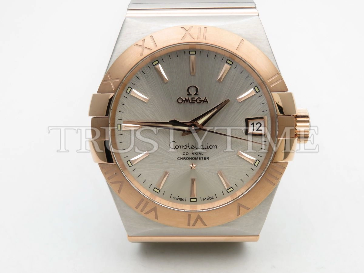 Копия часов Omega Constellation Co-Axial Chronometer 38mm 123.20.38.21.02.001 Арт.OM-0466
