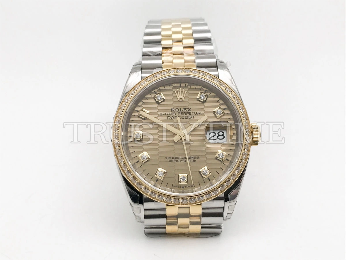 Копия часов Rolex DateJust 36mm 126283RBR-0031 Арт.RX-2606