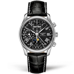 Копия часов Longines Master Collection Chronograph Calendar 40mm L2.673.4.51.7 Арт.LN-0250