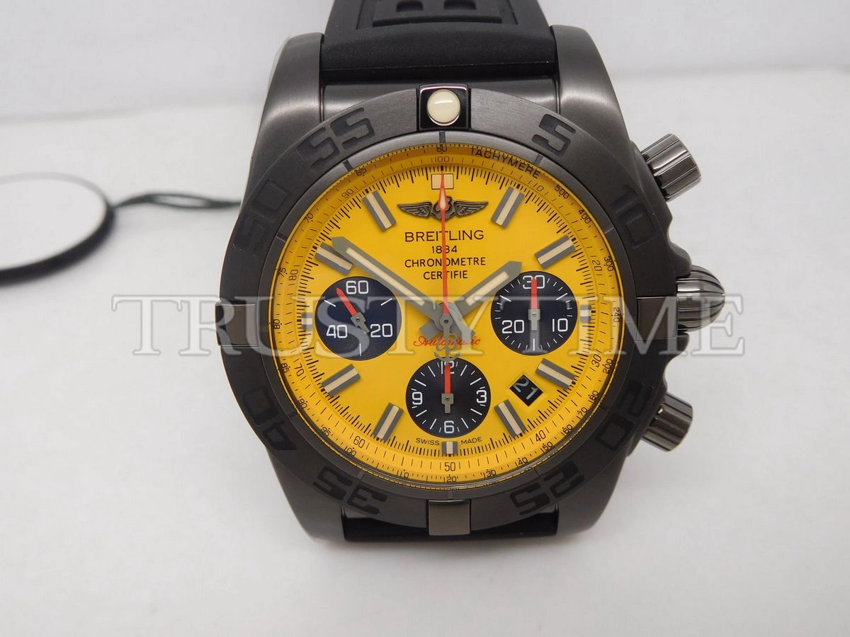 Копия часов Breitling Chronomat Blacksteel 44 MB0111C3/I531/262S/M20DSA.2 Арт.BT-0400