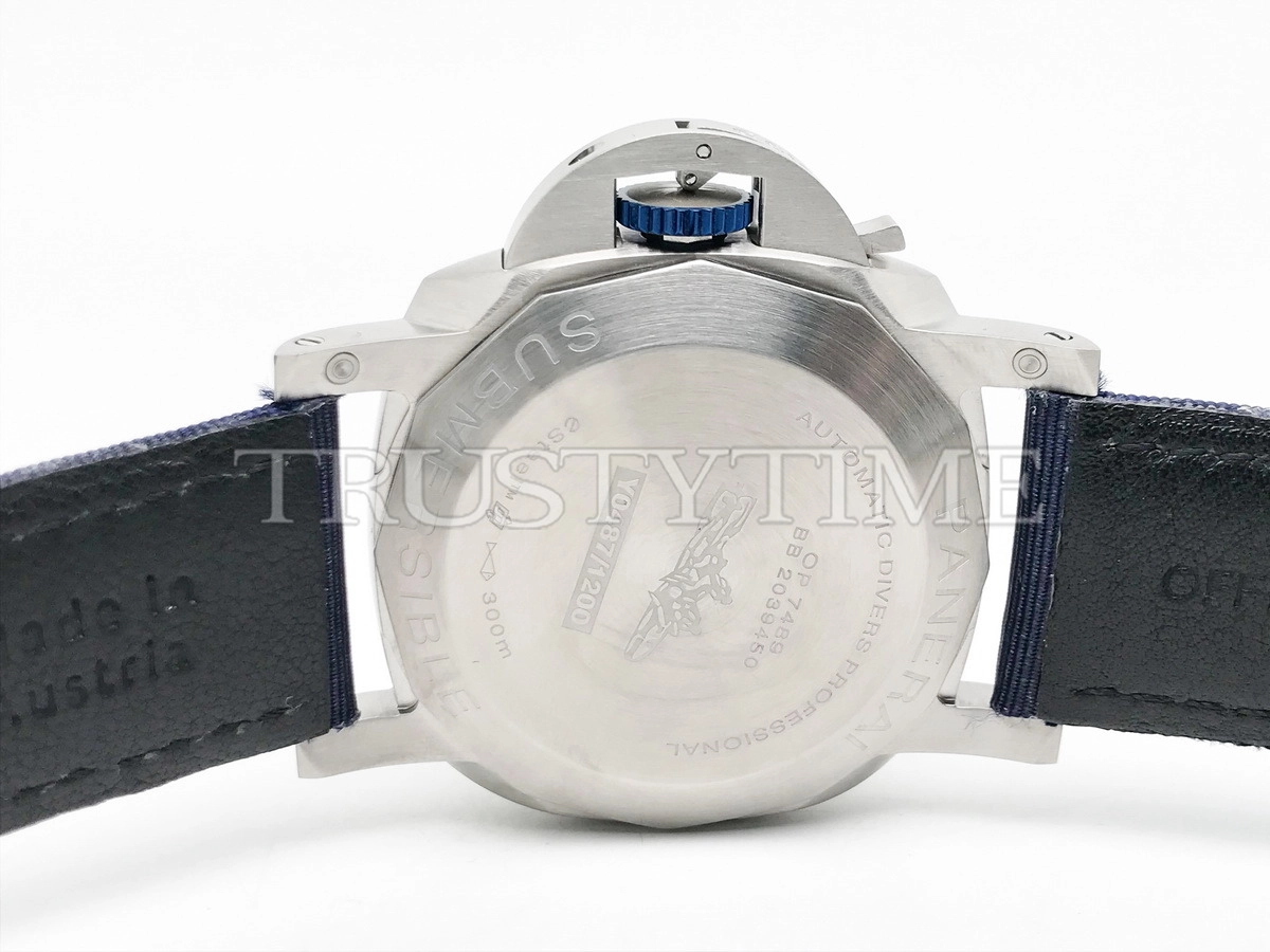 Копия часов Panerai Submersible QuarantaQuattro eSteel™ Blu Profondo 44mm PAM01289 Арт.PN-0868