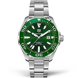 Копия часов Tag Heuer Aquaracer Calibre 5 43mm WAY201S.BA0927 Арт.TG-0599