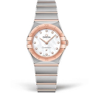 Копия часов Omega Constellation Quartz 25mm 131.20.25.60.55.001 Арт.OM-0440