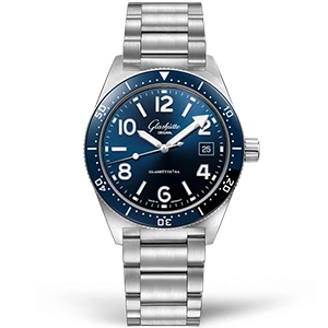 Копия часов Glashütte Original SeaQ Date 1-39-11-09-81-70 Арт.GL-0091