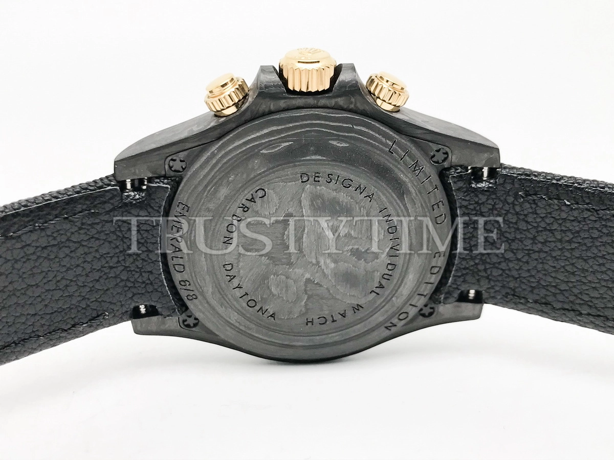 Копия часов Rolex Cosmograph Daytona DIW Black & Gold Арт.RX-2303