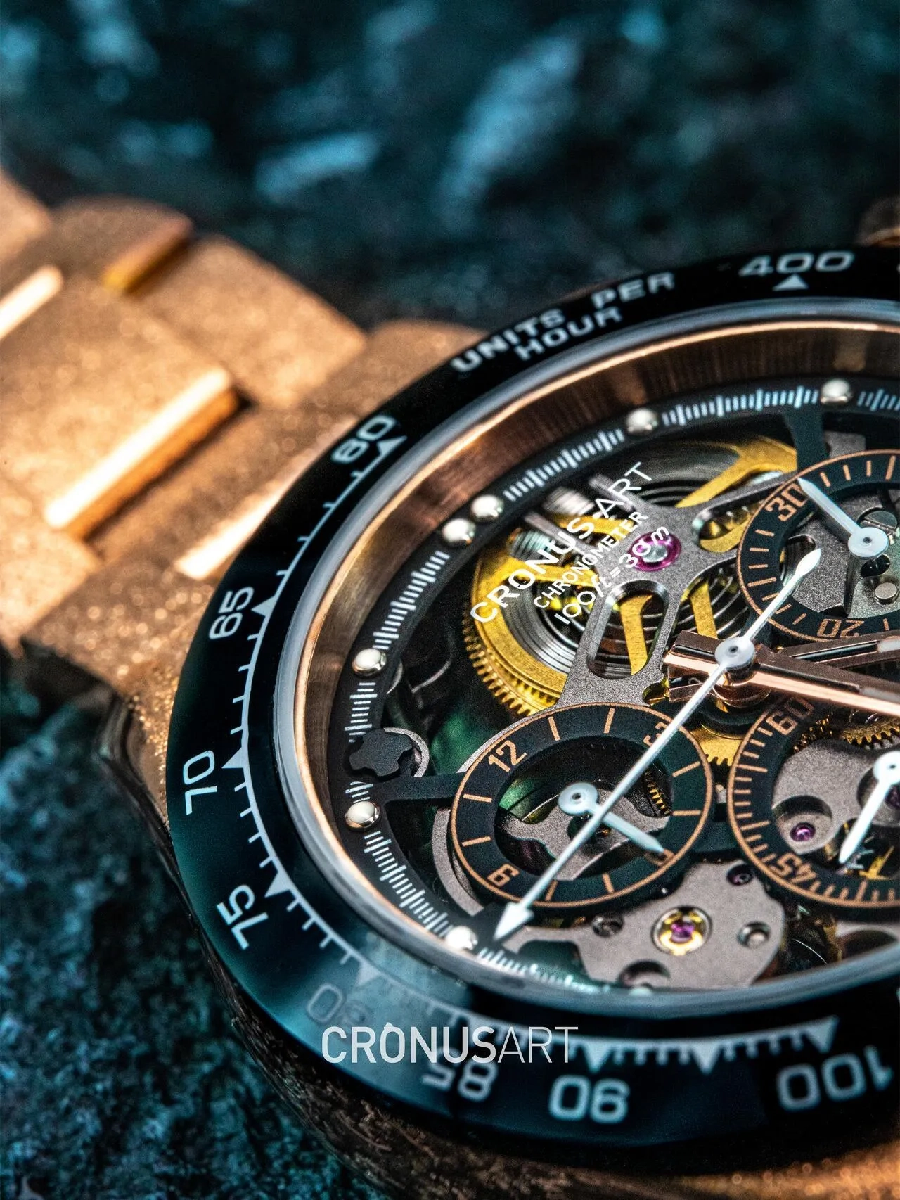 Копия часов CronusArt Stinless Steel Watch CM015-012