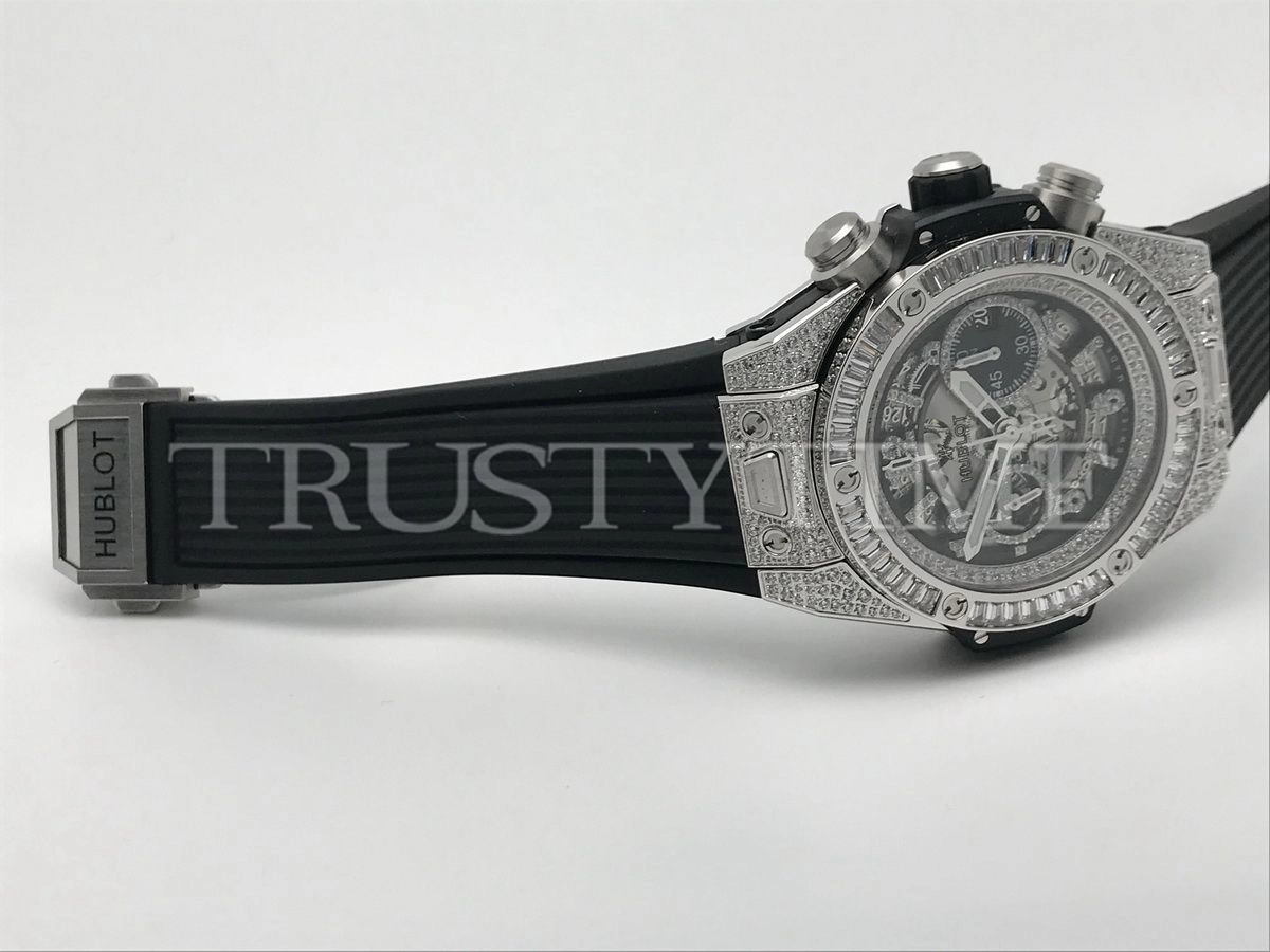 Копия часов Hublot Big Bang Unico Titanium Jewellery 44mm 421.NX.1170.RX.0904 Арт.HB-0964