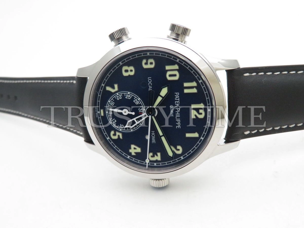 Копия часов Patek Philippe Calatrava Pilot Travel Time 42mm 5524G-001 Арт.PP-0435