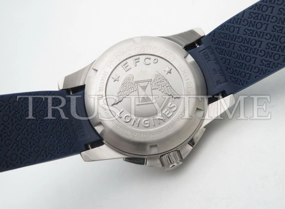 Копия часов Longines Sport Hydroconquest Automatic Chronograph 43mm L3.883.4.96.9 Арт.LN-0270