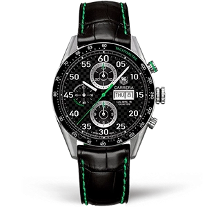 Копия часов Tag Heuer Carrera Calibre 16 Day Date Chronograph Singapore Limited Edition 43mm Арт.TG-0276