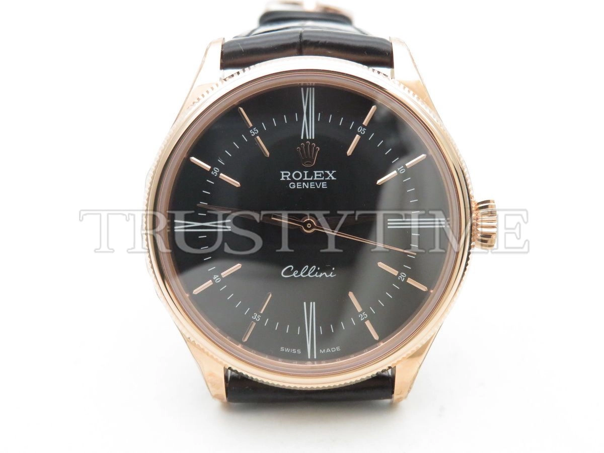 Копия часов Rolex Cellini Time 39mm 50505-0009 Арт.RX-0163
