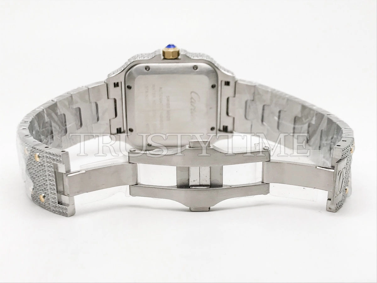 Копия часов Cartier Santos De Cartier 40 W2SA0009 Diamonds Арт.CR-0948
