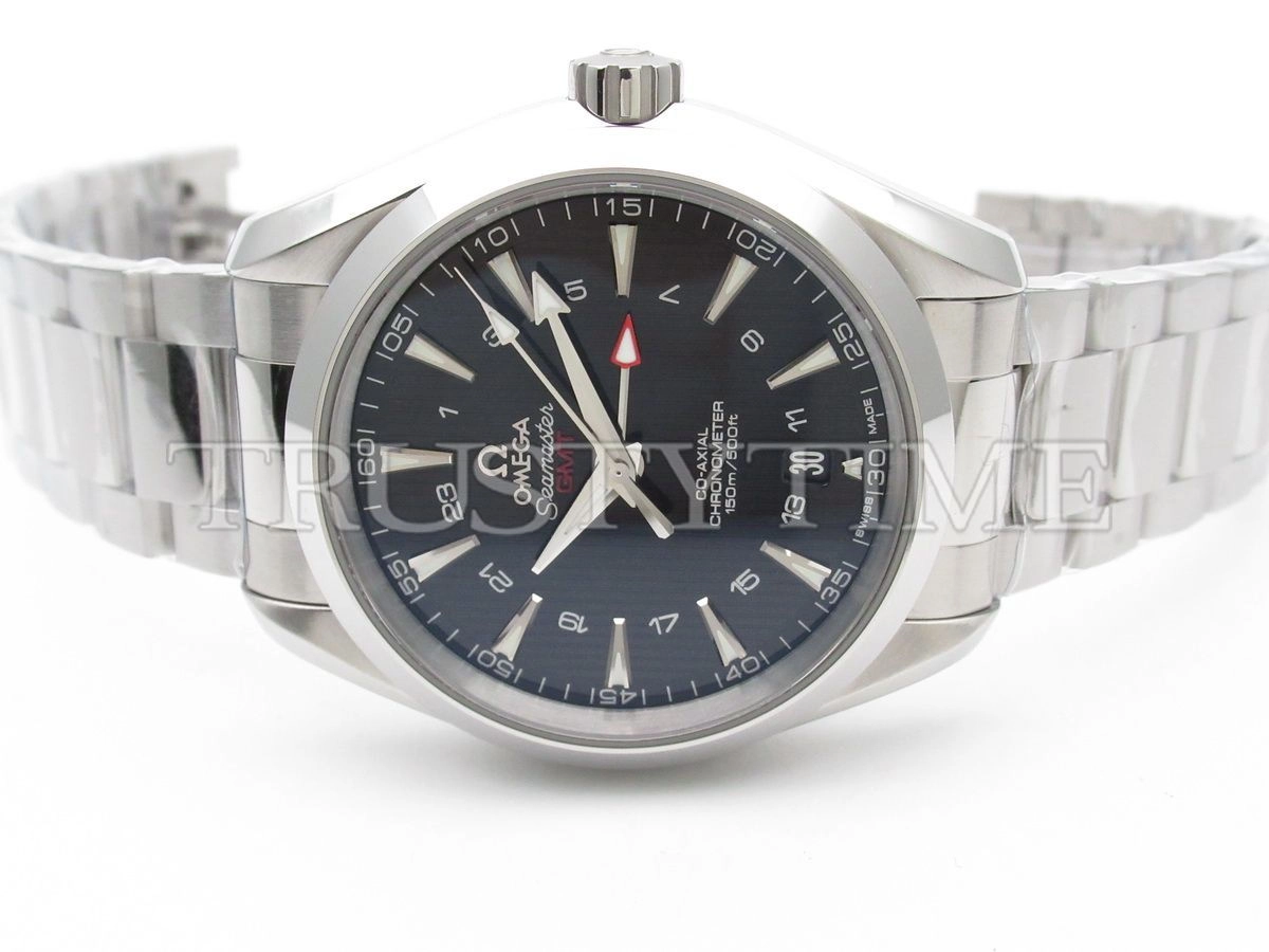 Копия часов Omega Seamaster Aqua Terra 150m Co-Axial Gmt 43mm 231.10.43.22.01.001 Арт.OM-0432
