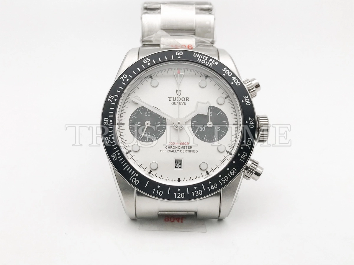 Копия часов Tudor Heritage Black Bay Chronograph Panda 41mm M79360N-0002 Арт.TD-0823