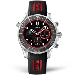 Копия часов Omega Seamaster Diver 300m Co‑Axial Regatta Chronograph 44mm 212.32.44.50.01.001 Арт.OM-0710