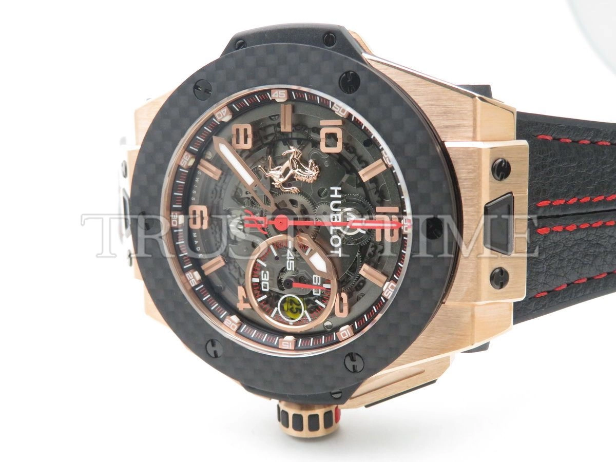 Копия часов Hublot Big Bang Ferrari "King Carbon Gold" 401.OQ.0123.VR Арт.HB-0421