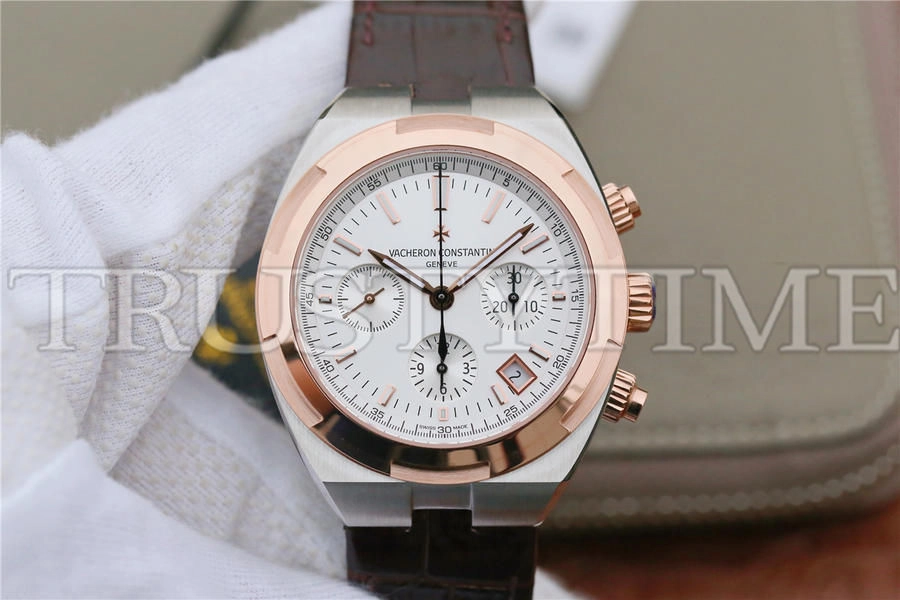 Копия часов Vacheron Constantin Overseas Chronograph 42mm 5500V/000M-B074 Арт.VC-0377