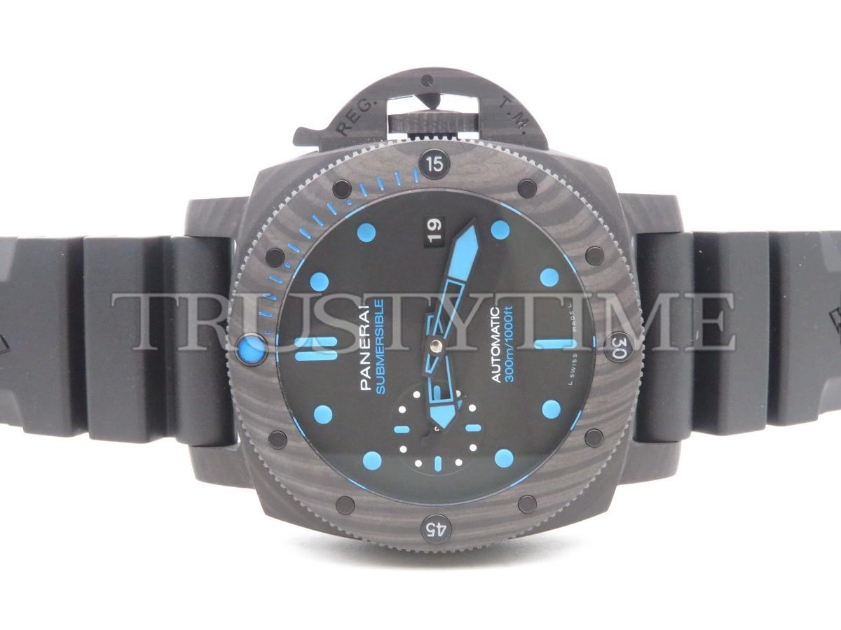 Копия часов Panerai Luminor Submersible 3 Days Automatic Carbotech 42mm PAM00960 Арт.PN-0768
