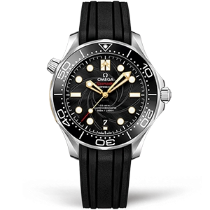 Копия часов Omega Seamaster Diver 300m Co-axial Chronometer James Bond Limited Edition 42mm 210.22.42.20.01.004 Арт.OM-0836