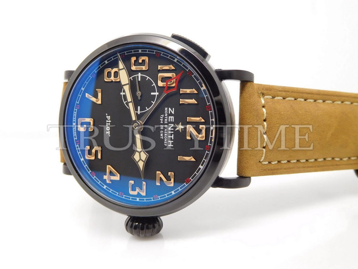 Копия часов Zenith Pilot Type 20 GMT 1903 48mm 96.2431.693/21.C738 Арт.ZN-0309