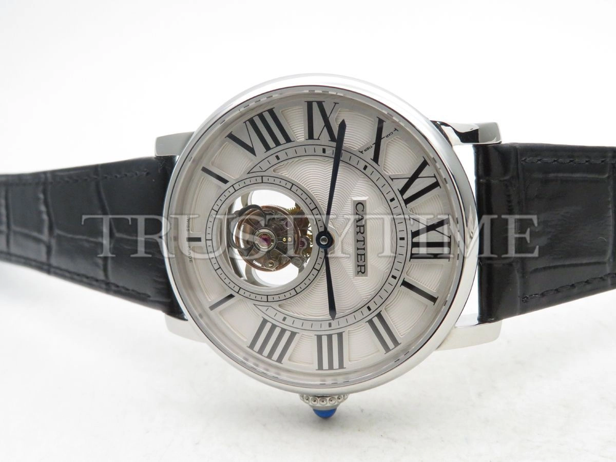 Копия часов Cartier Rotonde de Cartier Flying Tourbillon 40 W1556216 Арт.CR-0733