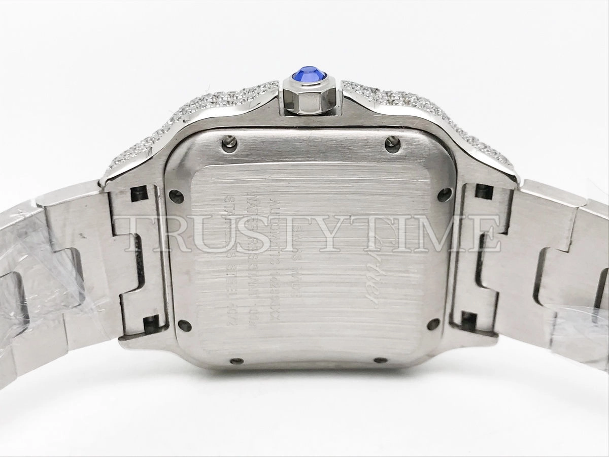 Копия часов Cartier Santos De Cartier 40 WSSA0018 Diamonds Арт.CR-0929