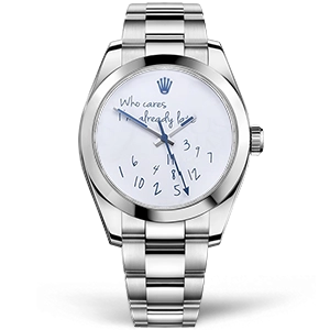 Копия часов Rolex Milgauss 124300 41mm Mad Paris "Who Cares" Edition Арт.RX-3432