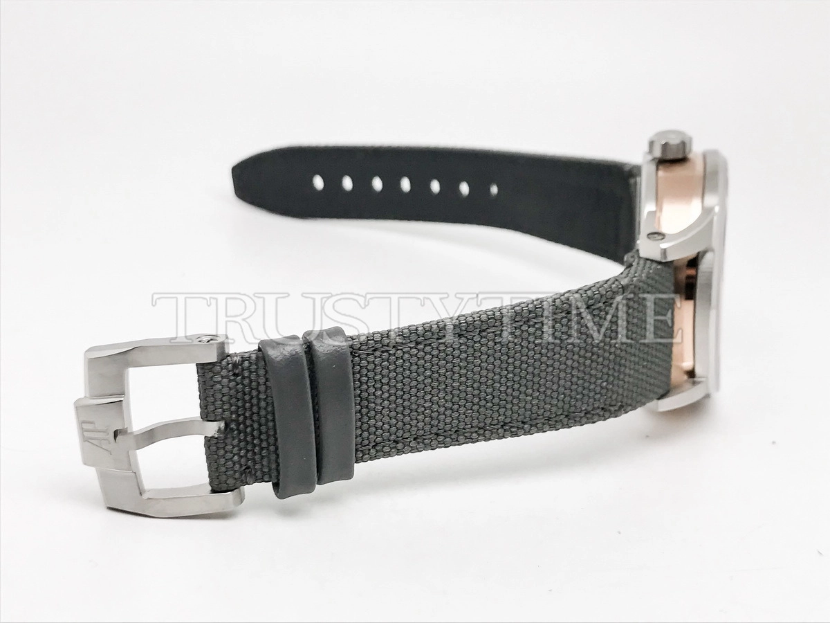 Копия часов Audemars Piguet Royal Oak Tourbillon Openworked 26600CR.OO.D009KB.01 Арт.AP-1181