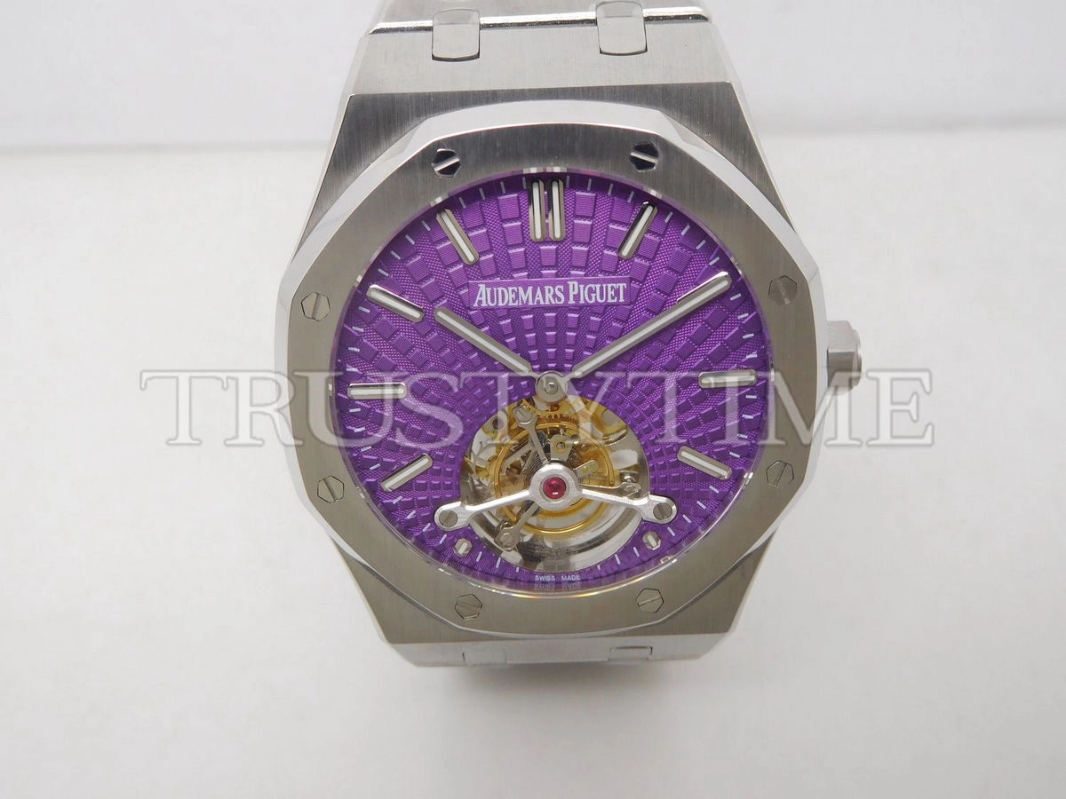Копия часов Audemars Piguet Royal Oak Tourbillon Extra-Thin 26522ST.OO.1220ST.01 Арт.AP-0954