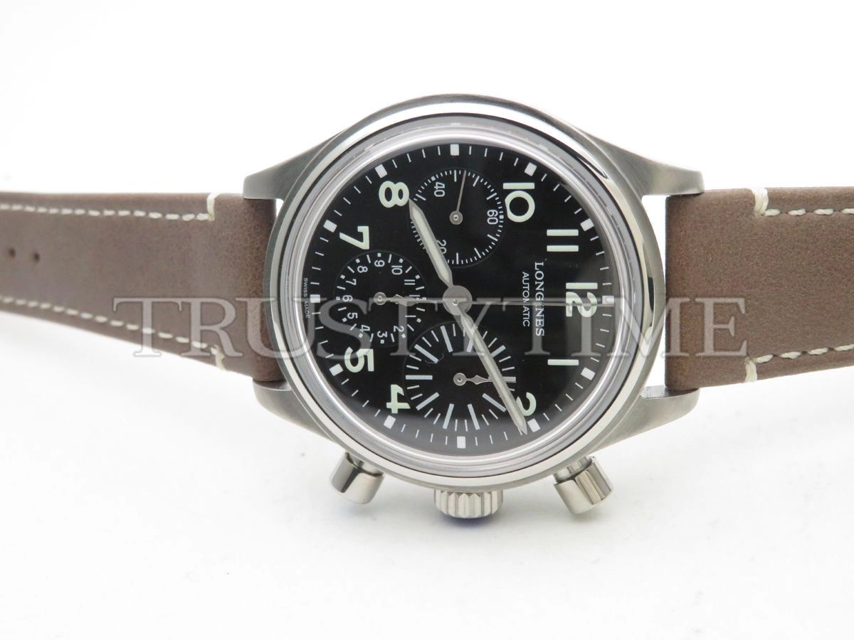 Копия часов Longines Avigation BigEye Chronograph L2.816.4.53.2 Арт.LN-0290