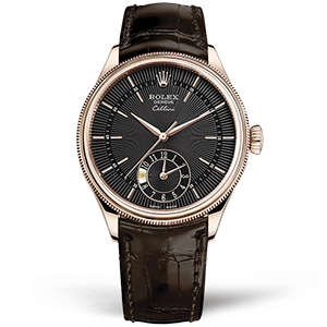 Копия часов Rolex Cellini Dual Time 39mm 50525-0010 Арт.RX-2422