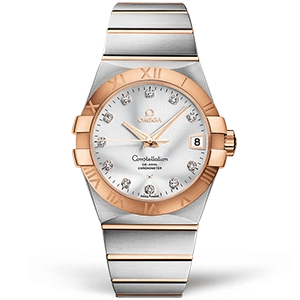 Копия часов Omega Constellation Co-Axial Chronometer 38mm 123.20.38.21.52.001 Арт.OM-0464