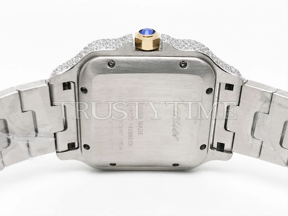 Копия часов Cartier Santos De Cartier 40 W2SA0009 Diamonds Арт.CR-0941