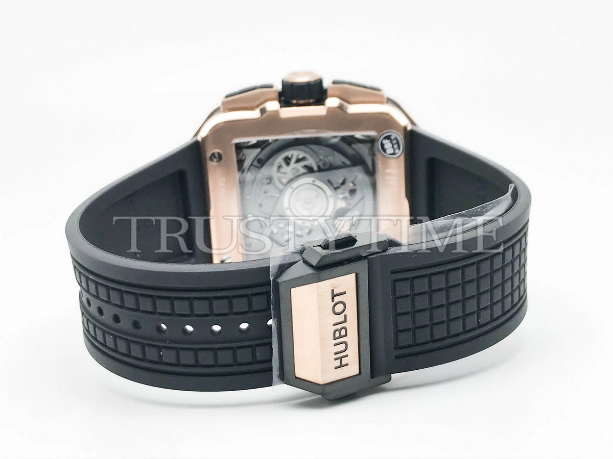 Копия часов Hublot Square Bang Unico King Gold 821.OX.0180.RX Арт.HB-1225