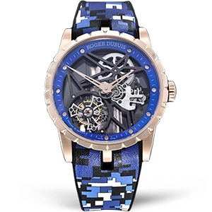 Копия часов Roger Dubuis Excalibur Skeleton Flying Tourbillon Арт.RG-0447