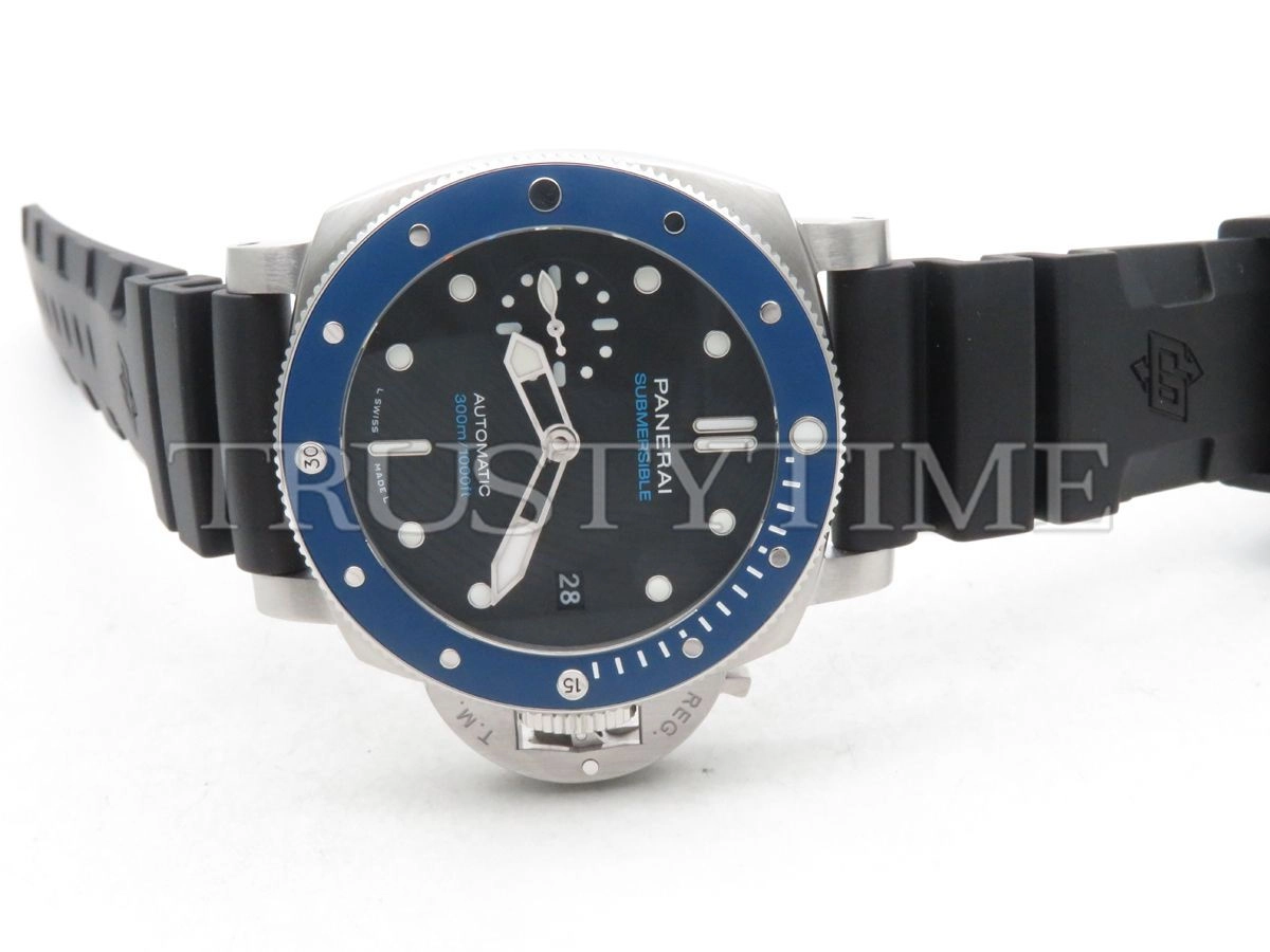 Копия часов Panerai Submersible Azzurro 42mm PAM01209 Арт.PN-0817