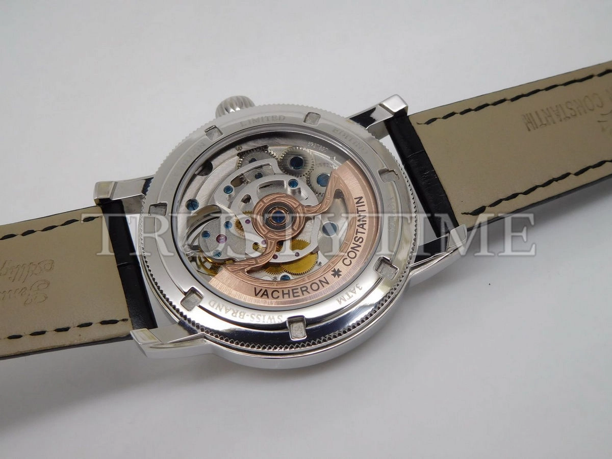 Копия часов Vacheron Constantin Traditionnelle Tourbillon 44mm 6500T/000P-9949 Арт.VC-0225