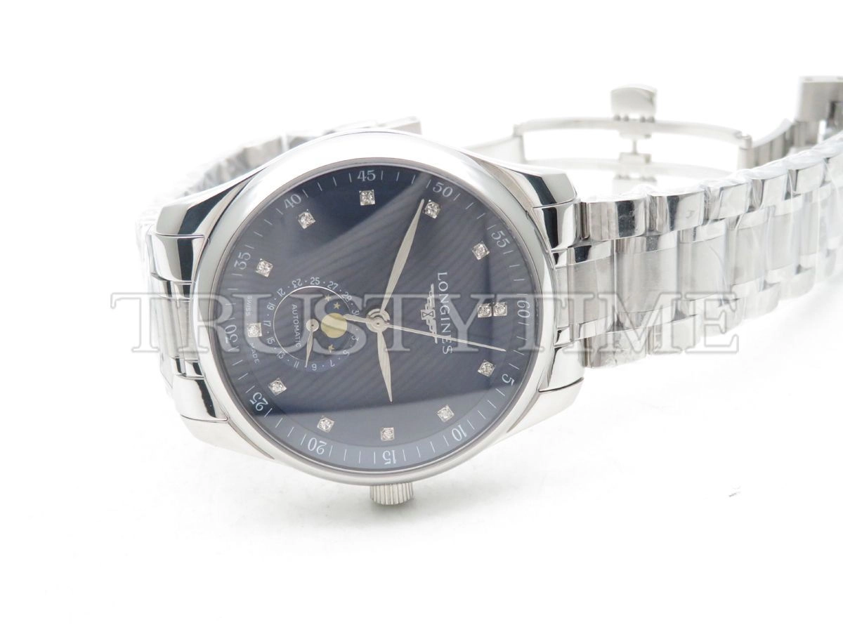 Копия часов Longines Master Collection Moonphase 40mm L2.909.4.97.6 Арт.LN-0318