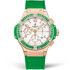 Копия часов Hublot Big Bang 41 Tutti Frutti Green 341.PG.2010.LR.1922 Арт.HB-0868