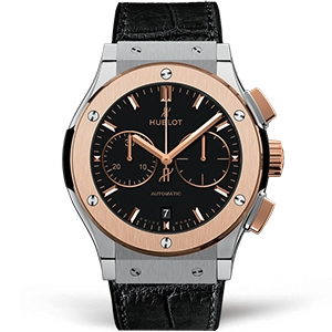 Копия часов Hublot Classic Fusion Chronograph Titanium 45mm 521.NO.1181.LR Арт.HB-0926