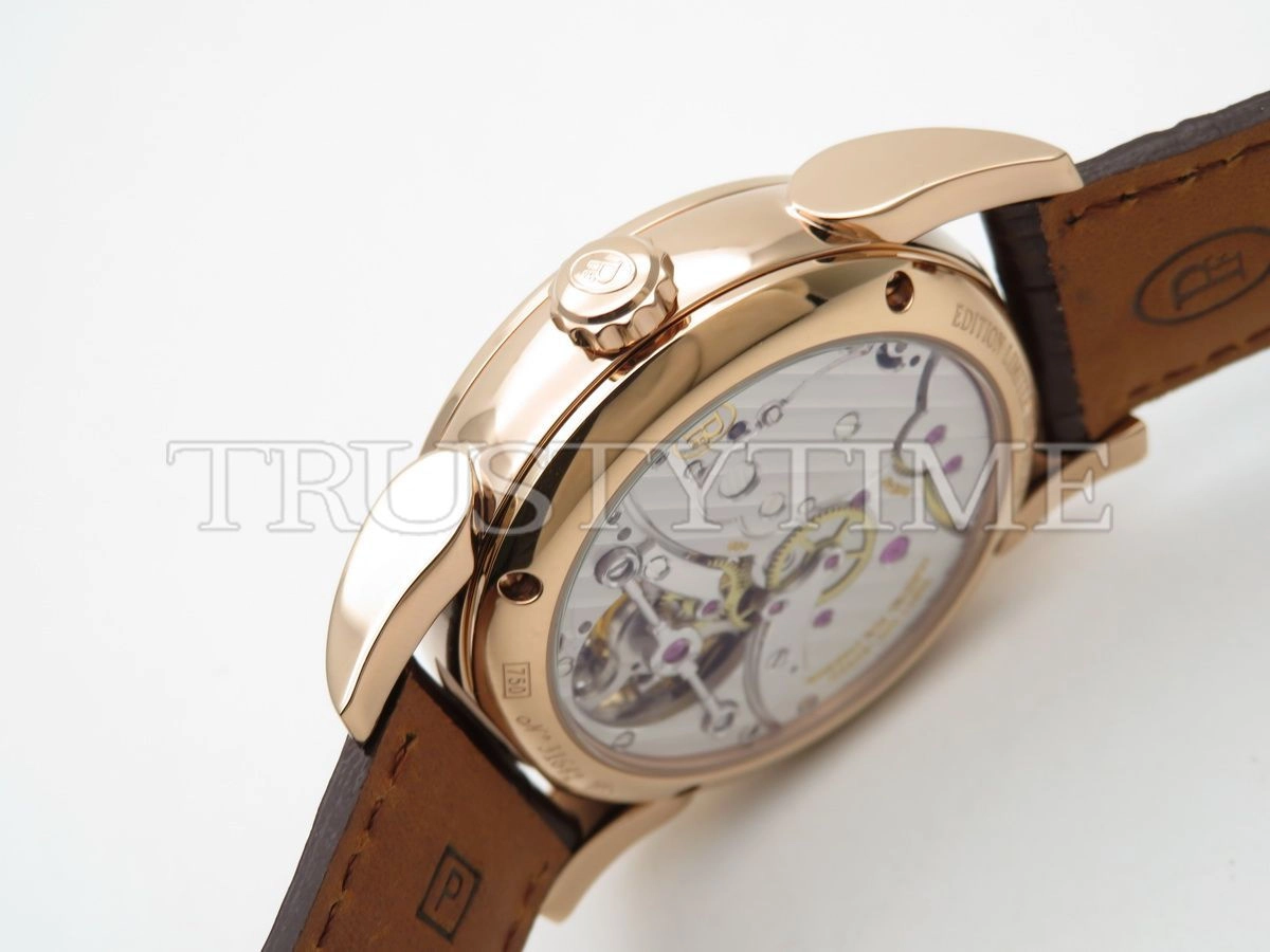 Копия часов Parmigiani Fleurier Tonda Tourbillon Rose Gold Silver PFH251-1000100-HA1241 Арт.PF-0634