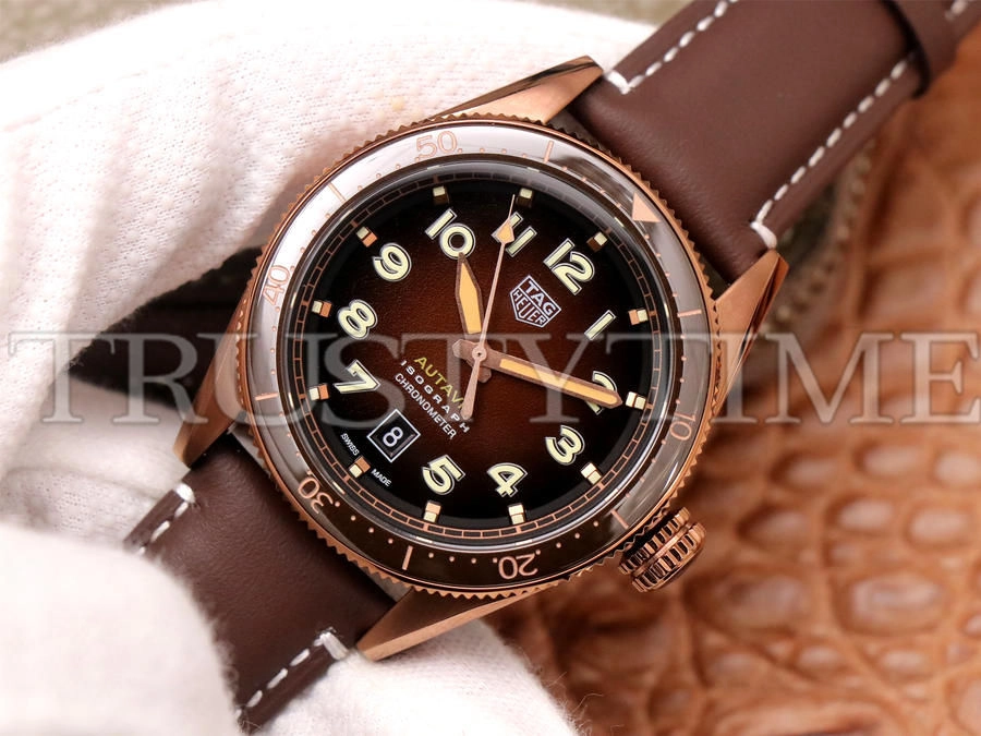 Копия часов Tag Heuer Autavia Isograph Calibre 5 42mm WBE5193.FC8300 Арт.TG-0604