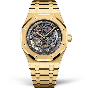 Копия часов Audemars Piguet Royal Oak Double Balance Wheel 15407BA.OO.1220BA.01 Арт.AP-1190