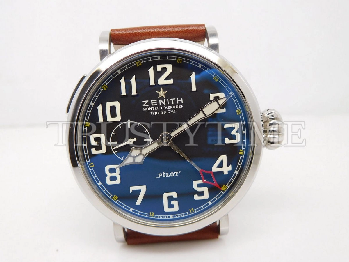 Копия часов Zenith Pilot Type 20 GMT 48mm 03.2430.693/21.C723 Арт.ZN-0306