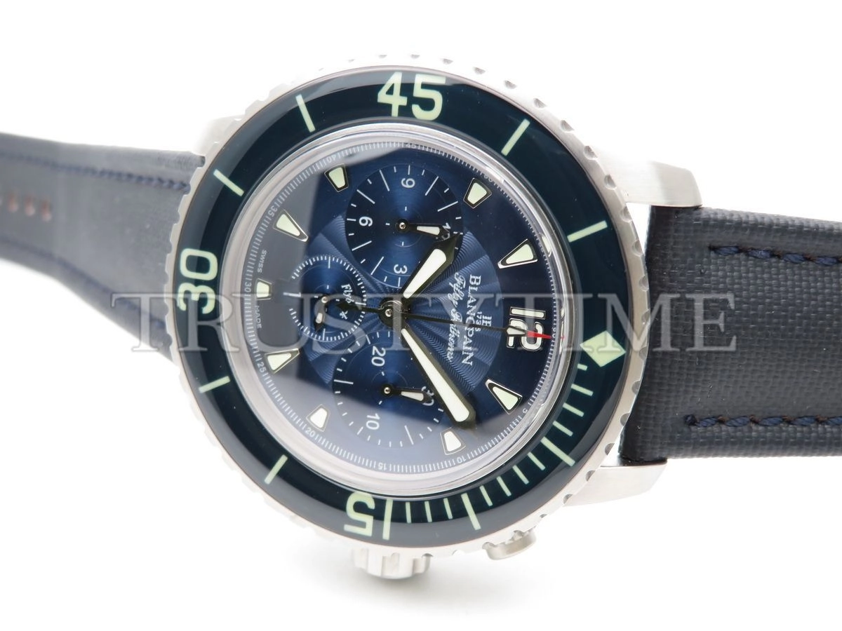 Копия часов Blancpain Fifty Fathoms Flyback Chronograph 5085FB-1140-52B Арт.BP-0305