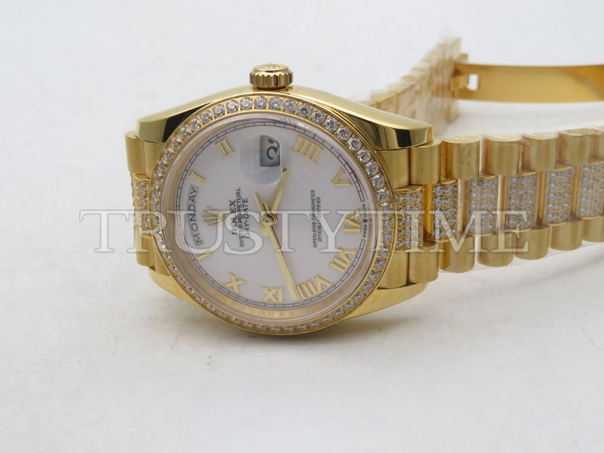 Копия часов Rolex Day-Date 36mm 128348RBR-0043 Арт.RX-1983
