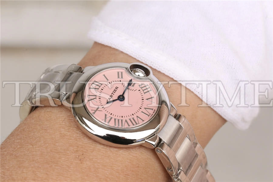 Копия часов Cartier Ballon Bleu 28 W6920038 Арт.CR-0846